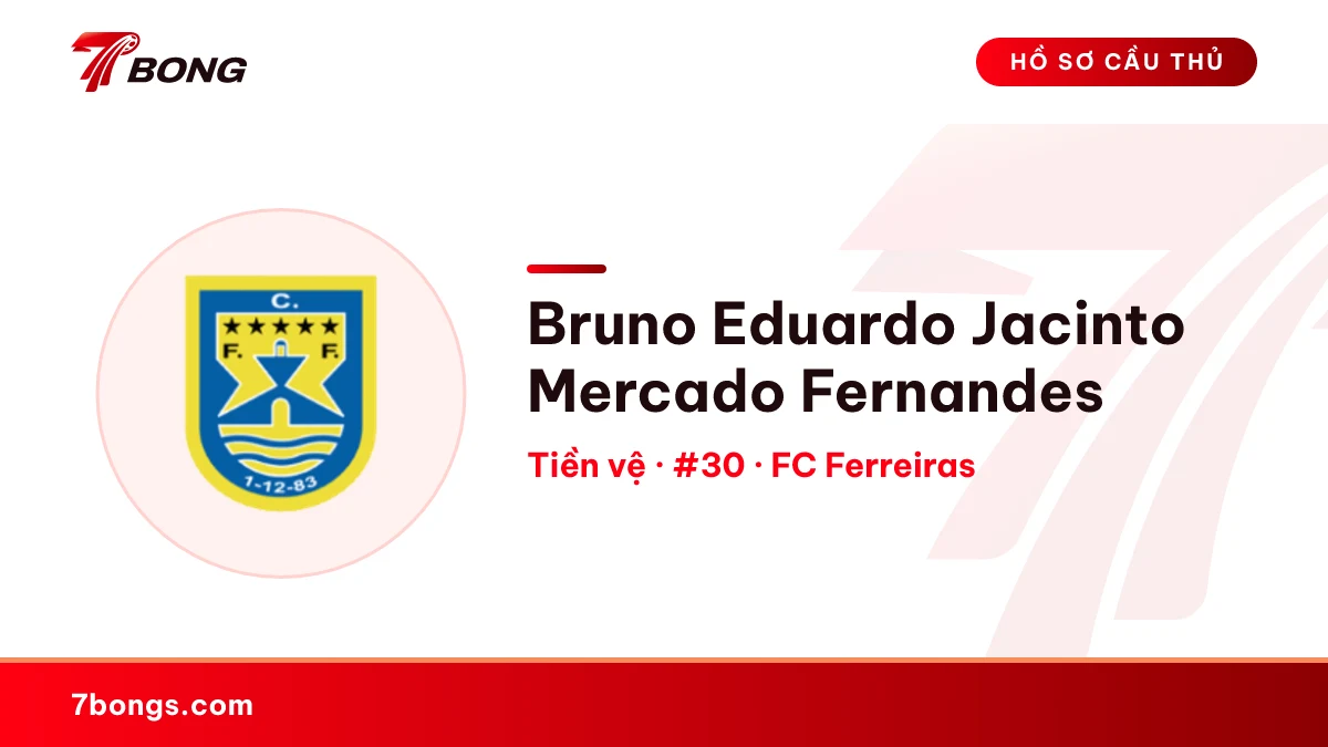 Bruno Eduardo Jacinto Mercado Fernandes — FC Ferreiras