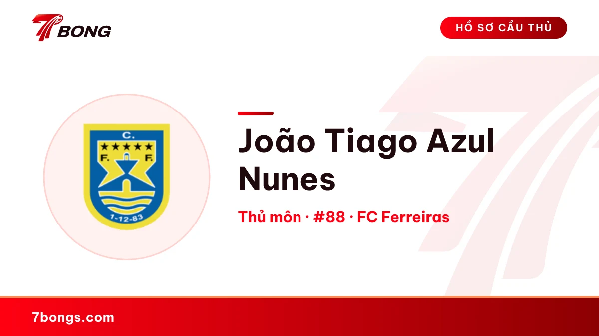 João Tiago Azul Nunes — FC Ferreiras