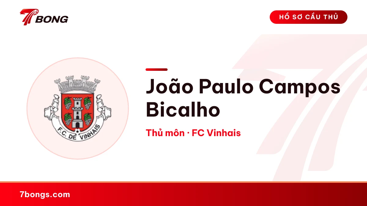João Paulo Campos Bicalho — FC Vinhais