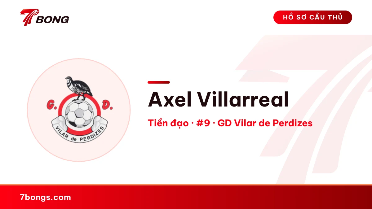Axel Villarreal — GD Vilar de Perdizes