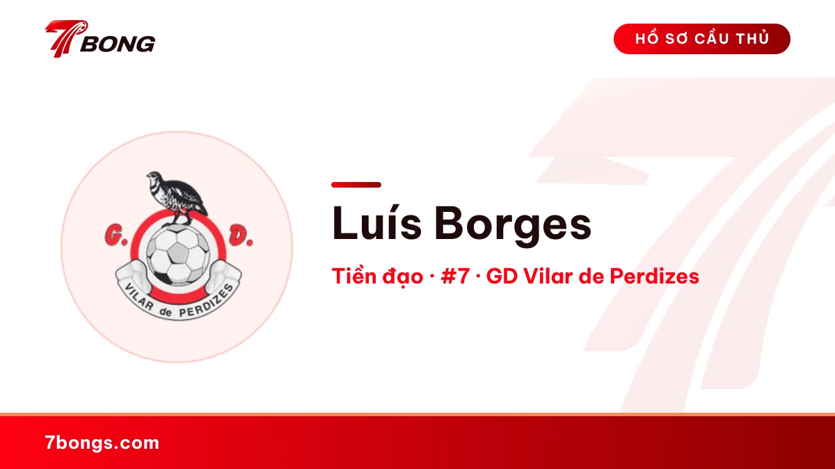 Luís Borges — GD Vilar de Perdizes