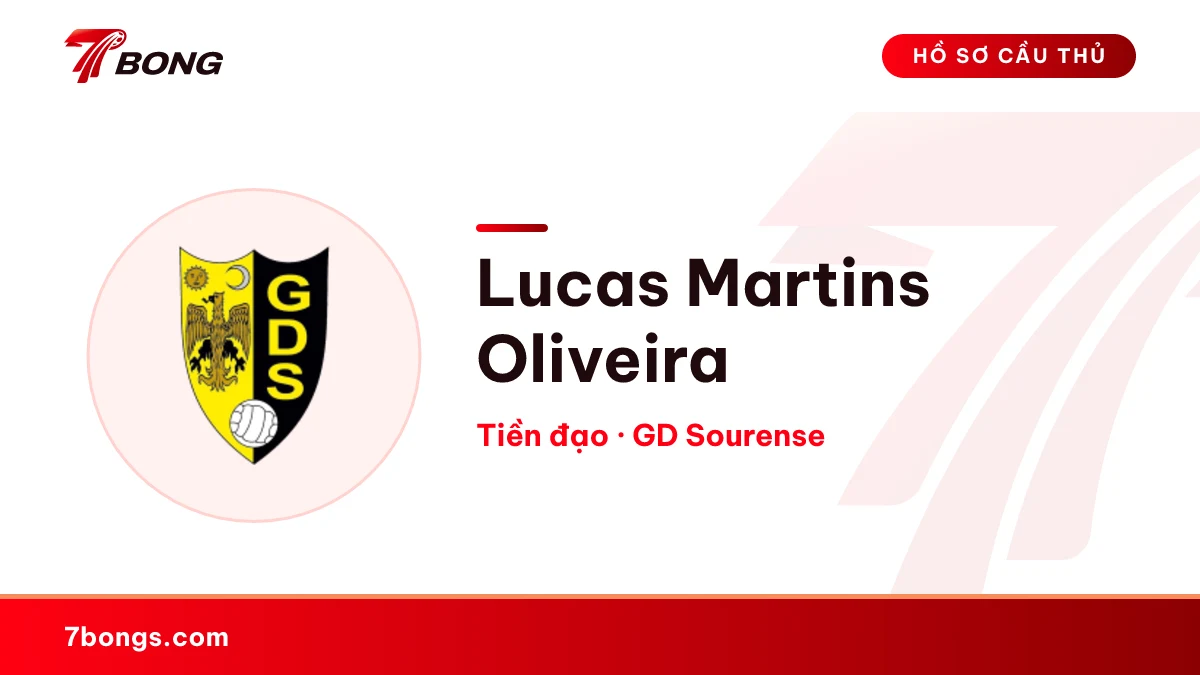 Lucas Martins Oliveira — GD Sourense