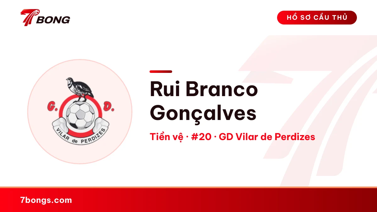 Rui Branco Gonçalves — GD Vilar de Perdizes