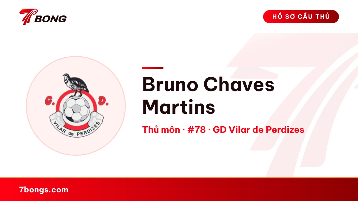 Bruno Chaves Martins — GD Vilar de Perdizes