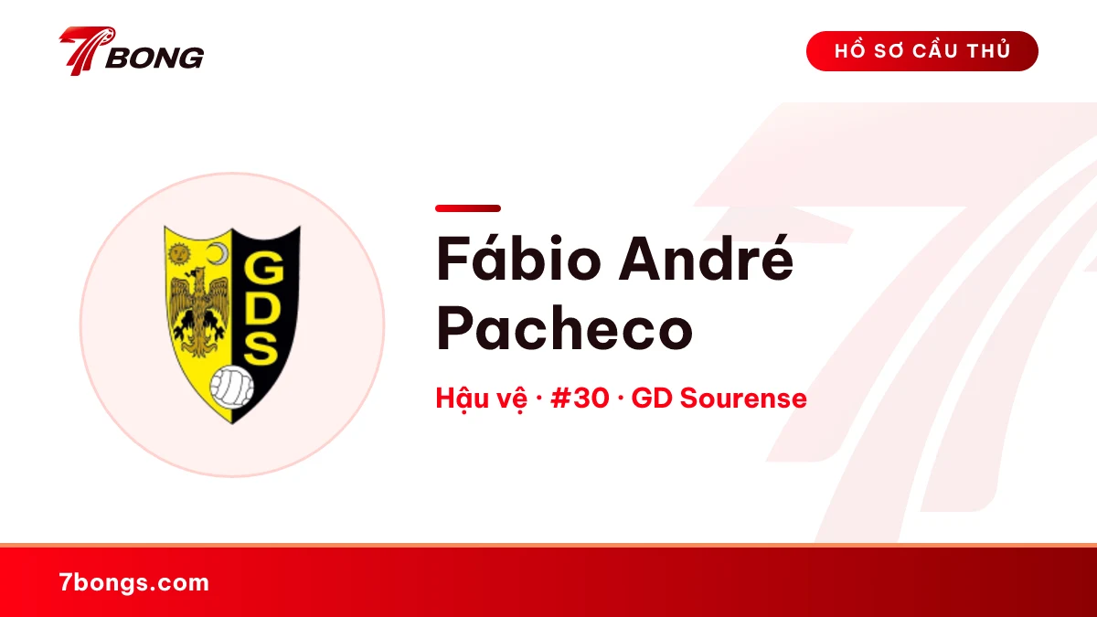 Fábio André Pacheco — GD Sourense