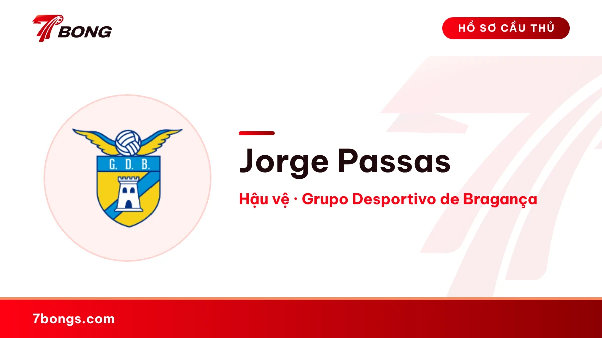 Jorge Passas — Grupo Desportivo de Bragança