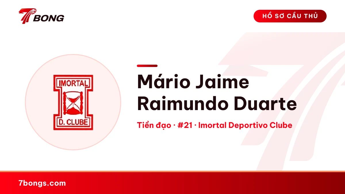 Mário Jaime Raimundo Duarte — Imortal Deportivo Clube