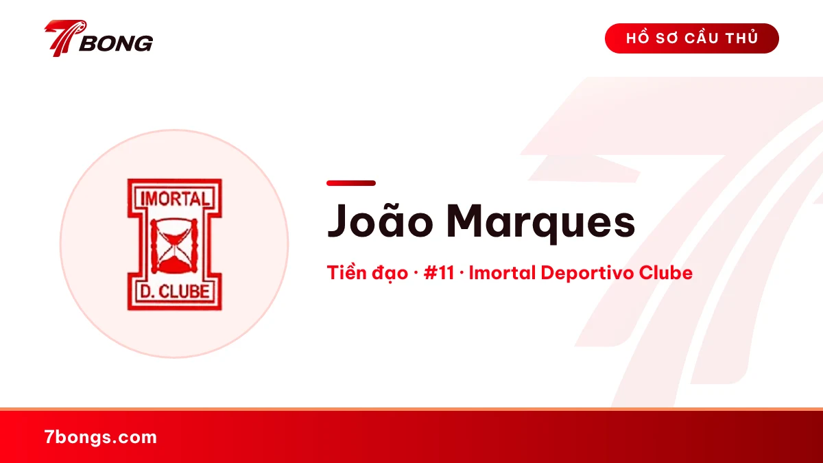 João Marques — Imortal Deportivo Clube