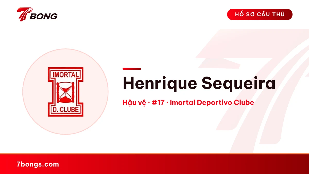Henrique Sequeira — Imortal Deportivo Clube