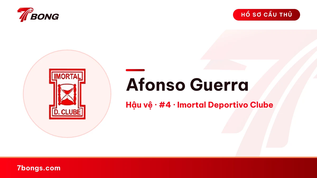Afonso Guerra — Imortal Deportivo Clube