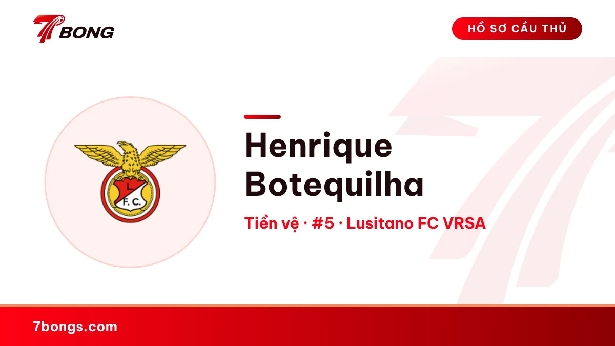 Henrique Botequilha — Lusitano FC VRSA