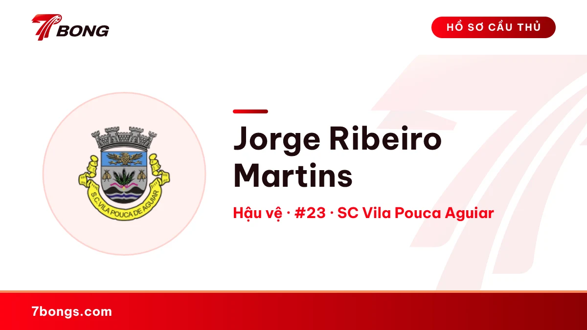 Jorge Ribeiro Martins — SC Vila Pouca Aguiar
