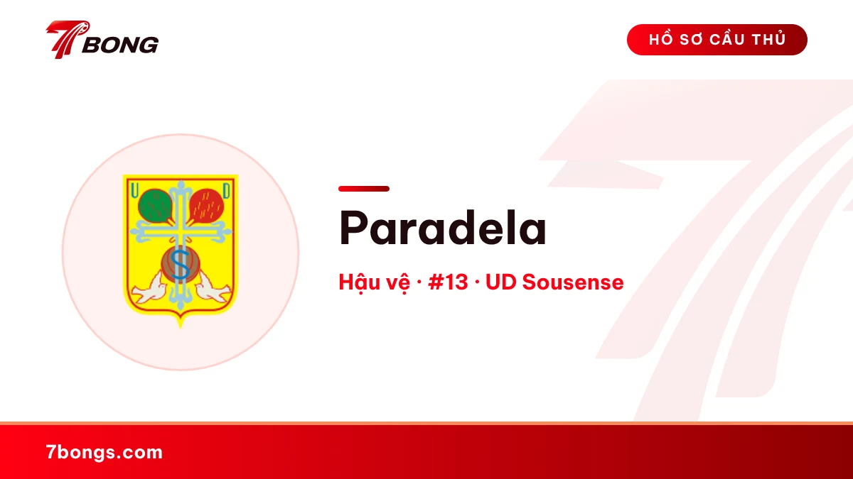 Paradela — UD Sousense