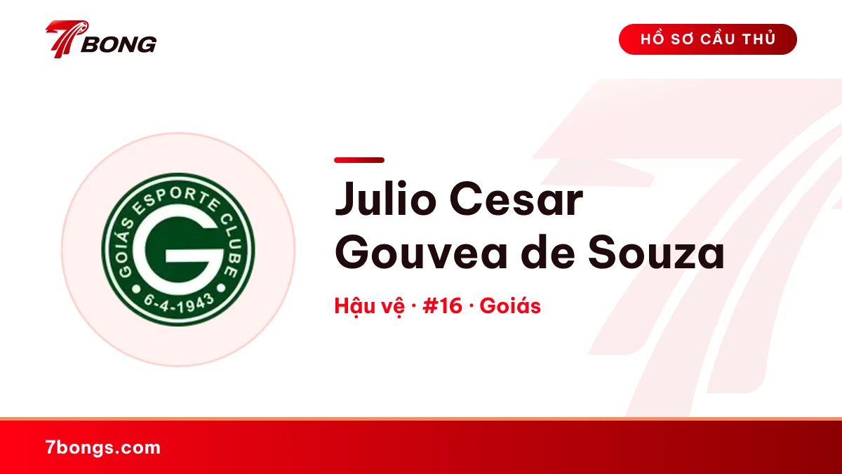 Julio Cesar Gouvea de Souza — Goiás