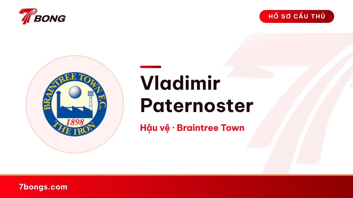 Vladimir Paternoster — Braintree Town