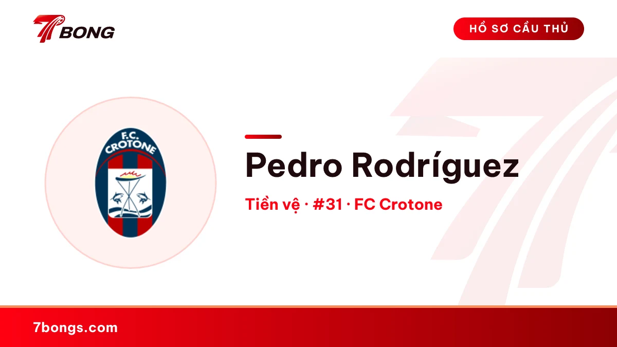 Pedro Rodríguez — FC Crotone