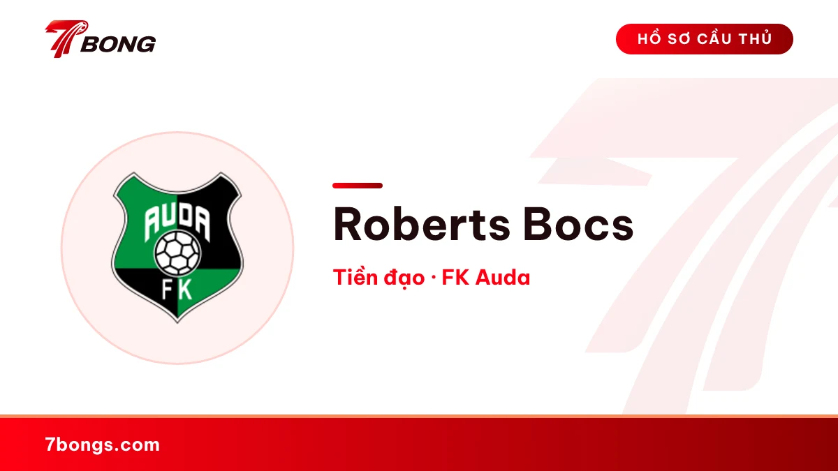 Roberts Bocs — FK Auda