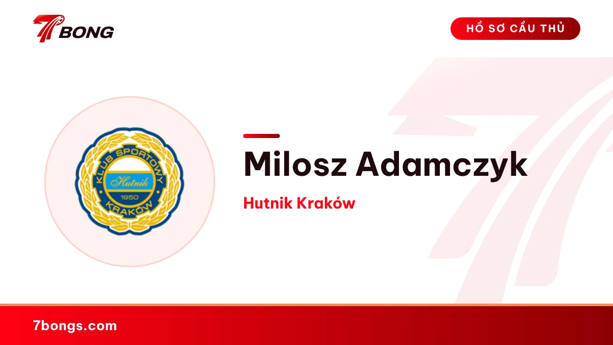 Milosz  Adamczyk — Hutnik Kraków