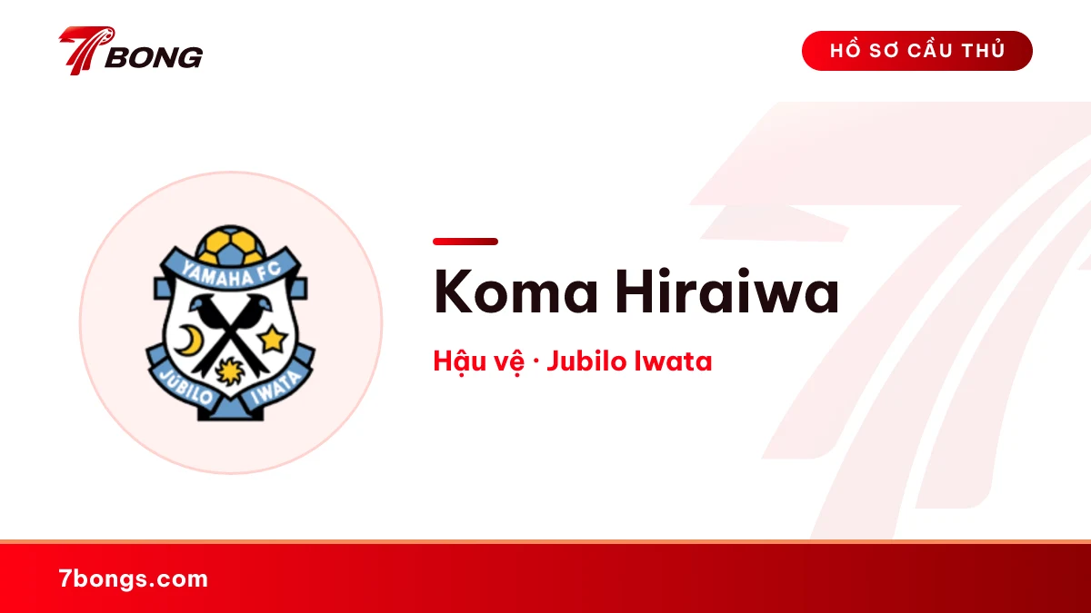 Koma Hiraiwa — Jubilo Iwata