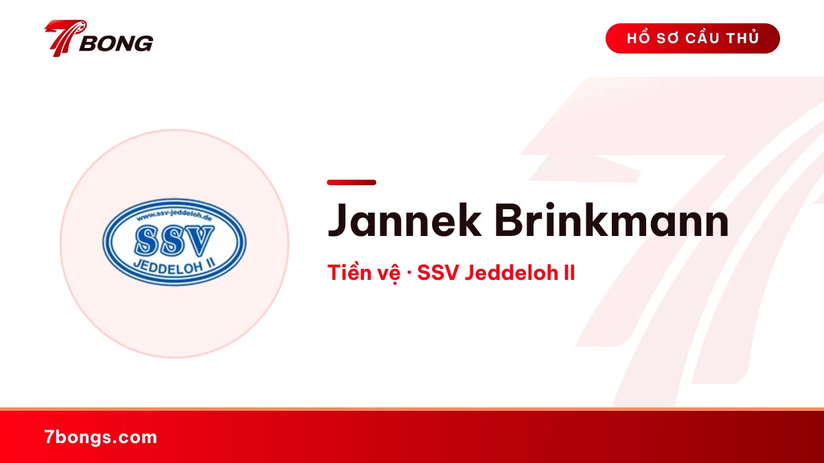 Jannek Brinkmann — SSV Jeddeloh II