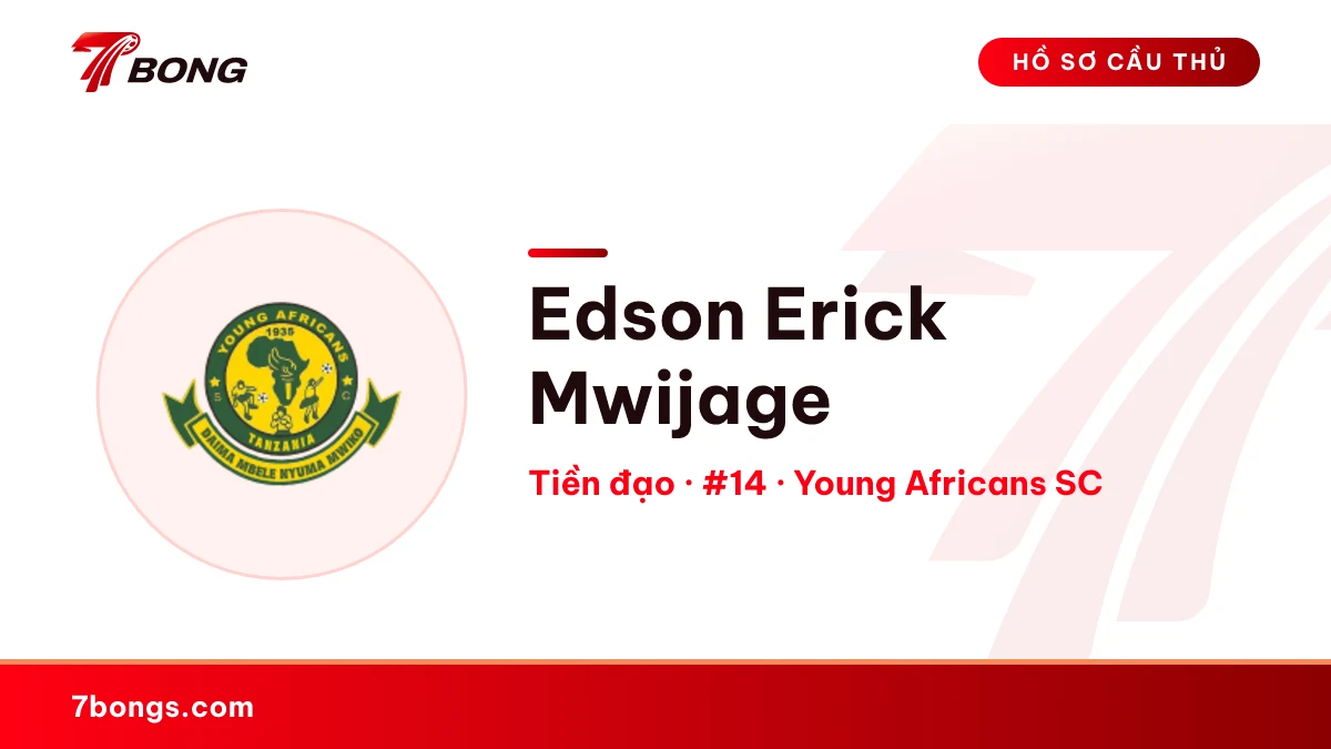 Edson Erick Mwijage — Young Africans SC