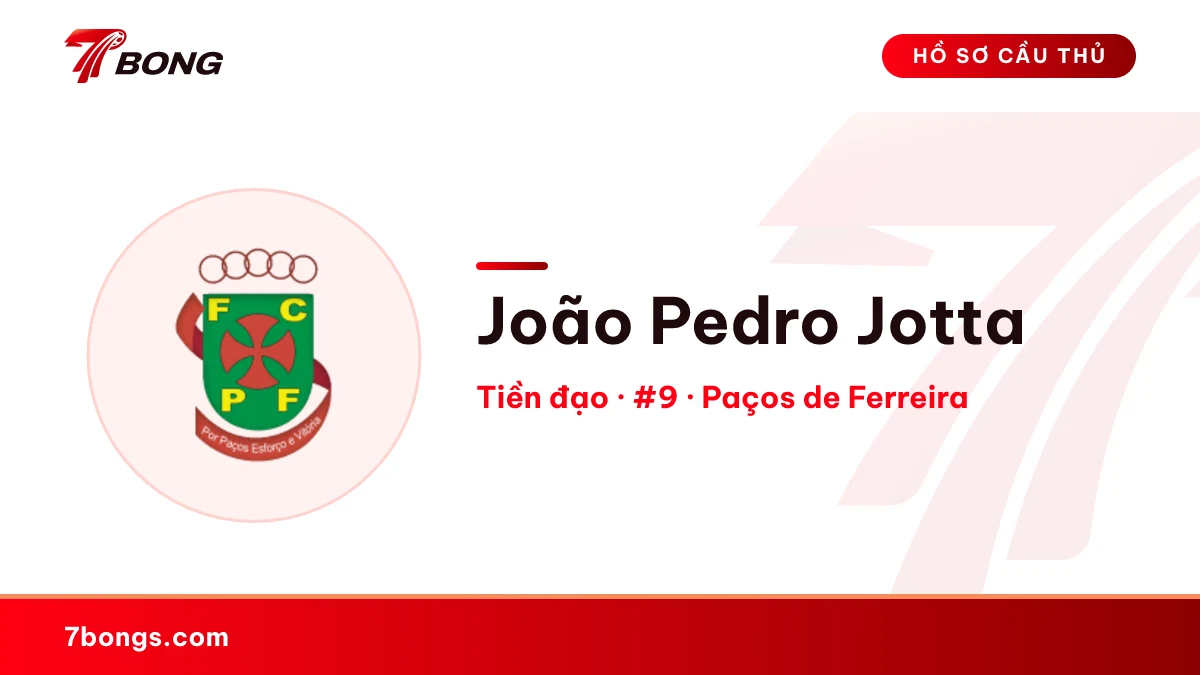 João Pedro Jotta — Paços de Ferreira