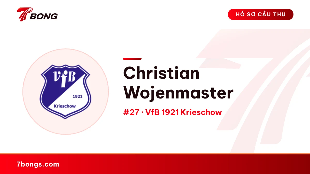 Christian Wojenmaster — VfB 1921 Krieschow