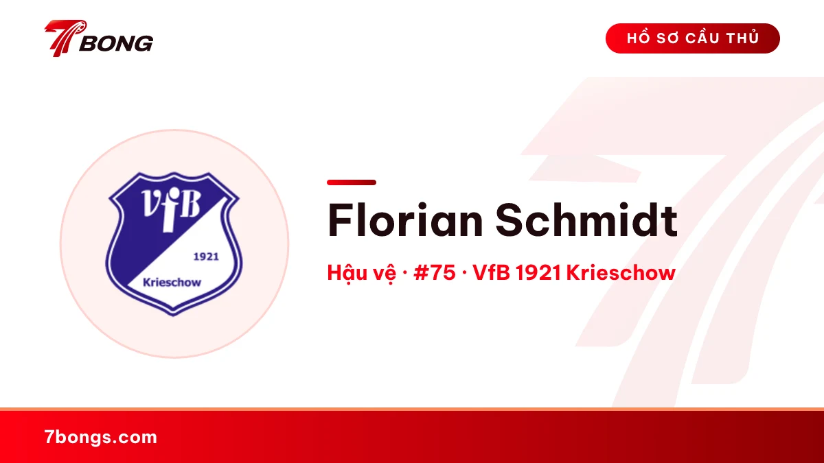 Florian Schmidt — VfB 1921 Krieschow