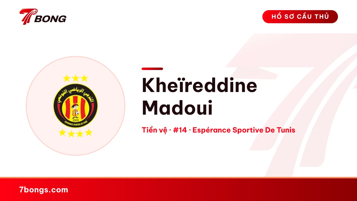 Kheïreddine Madoui — Espérance Sportive De Tunis