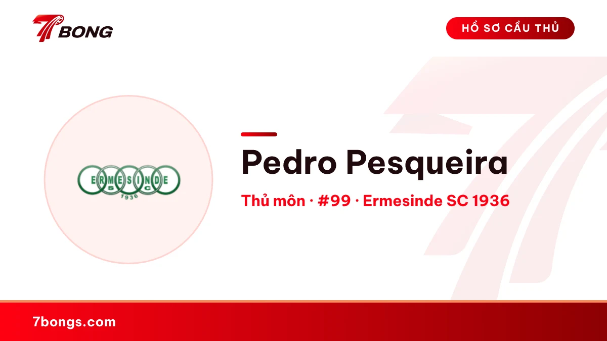 Pedro Pesqueira — Ermesinde SC 1936