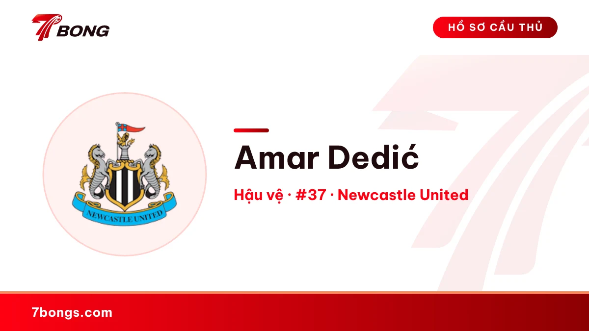 Amar Dedić — Newcastle United