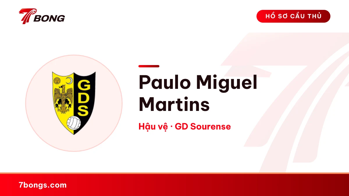 Paulo Miguel  Martins — GD Sourense