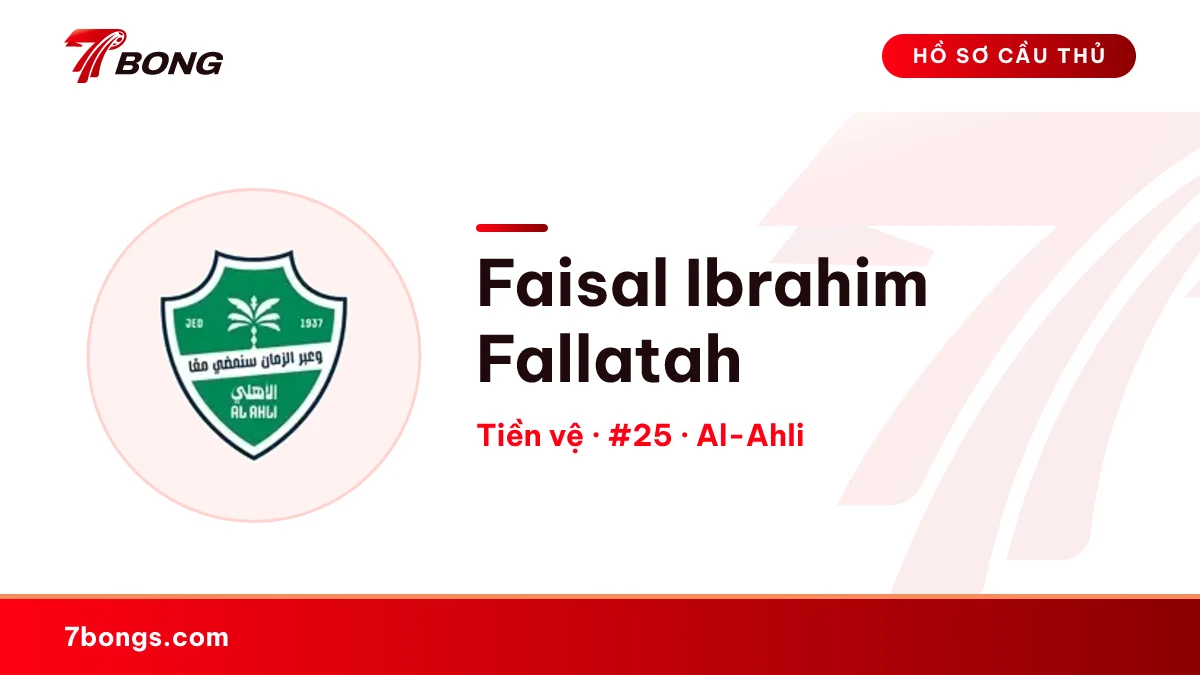 Faisal Ibrahim Fallatah — Al-Ahli