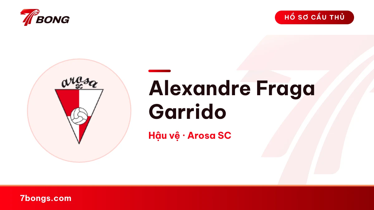 Alexandre Fraga Garrido — Arosa SC