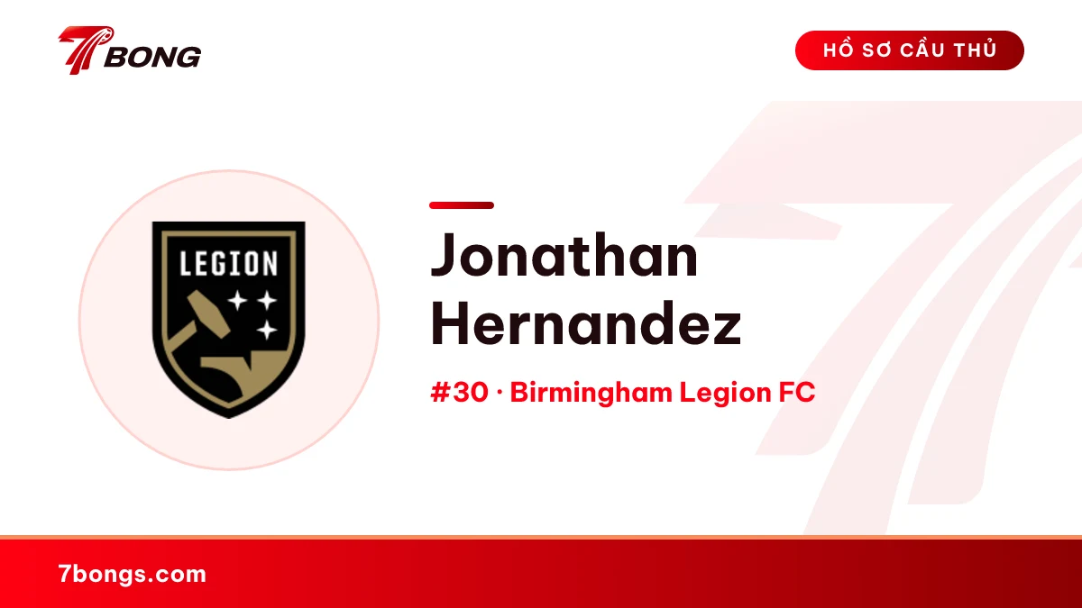 Jonathan Hernandez — Birmingham Legion FC