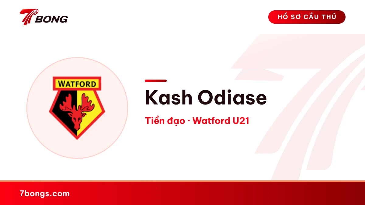 Kash Odiase — Watford U21
