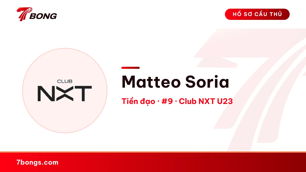 Matteo Soria — Club NXT U23