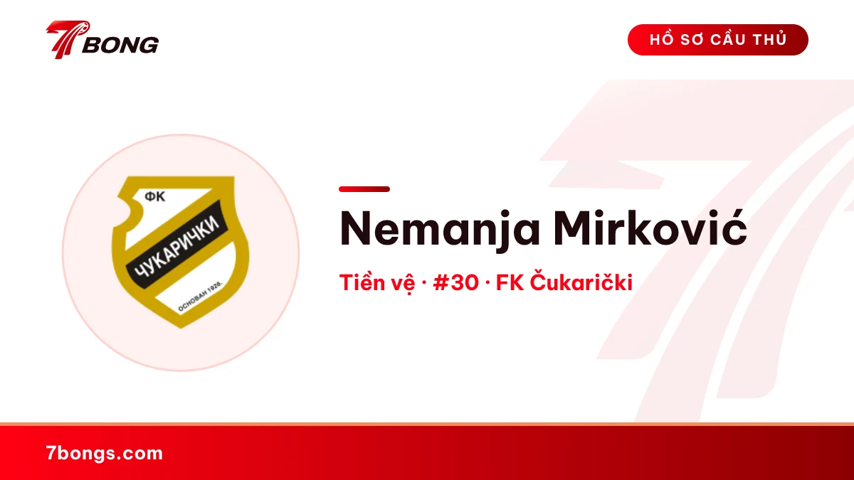 Nemanja Mirković — FK Čukarički