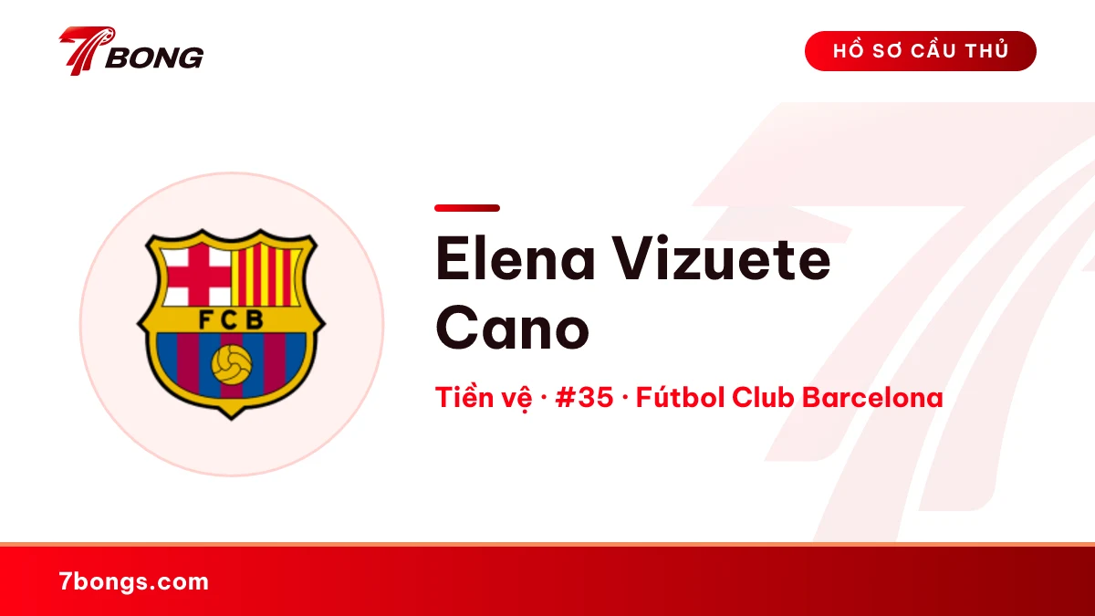 Elena Vizuete Cano — Fútbol Club Barcelona