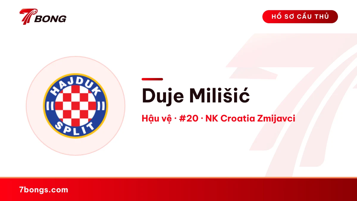 Duje Milišić — NK Croatia Zmijavci