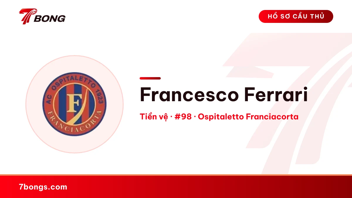 Francesco Ferrari — Ospitaletto Franciacorta