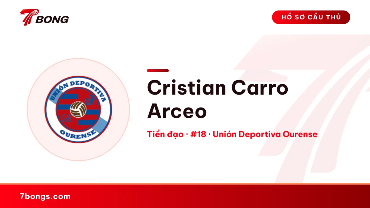 Cristian Carro Arceo — Unión Deportiva Ourense