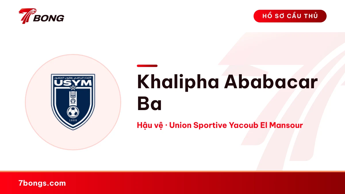 Khalipha Ababacar Ba — Union Sportive Yacoub El Mansour