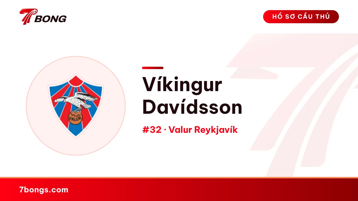 Víkingur Davídsson — Valur Reykjavík