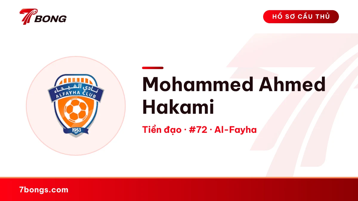 Mohammed Ahmed Hakami — Al-Fayha