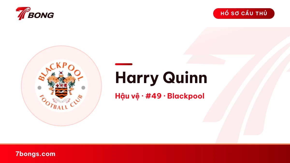 Harry Quinn — Blackpool