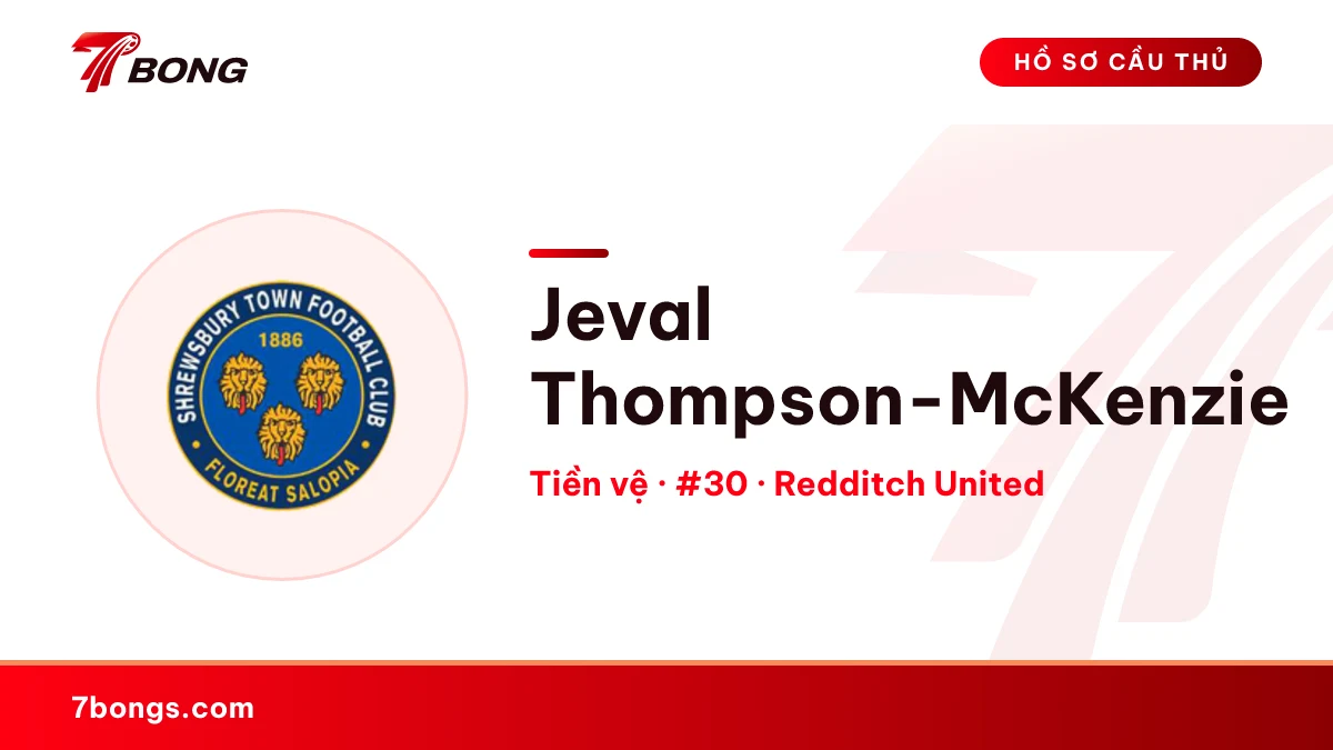 Jeval Thompson-McKenzie — Redditch United