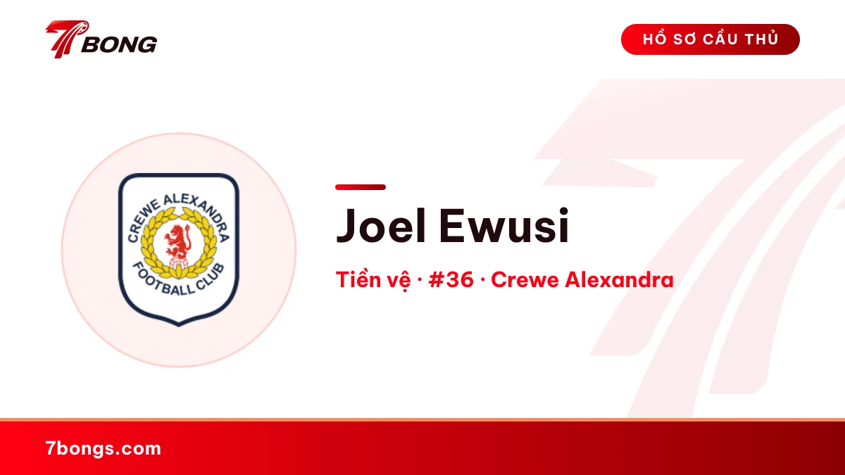 Joel Ewusi — Crewe Alexandra