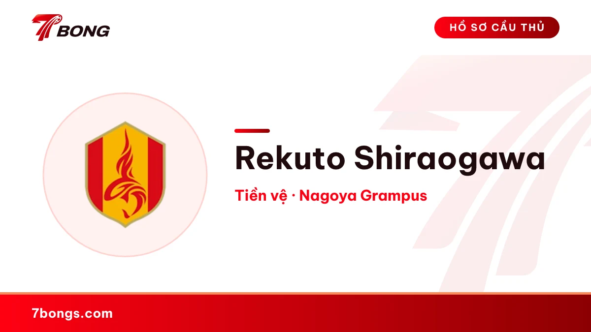 Rekuto Shiraogawa — Nagoya Grampus