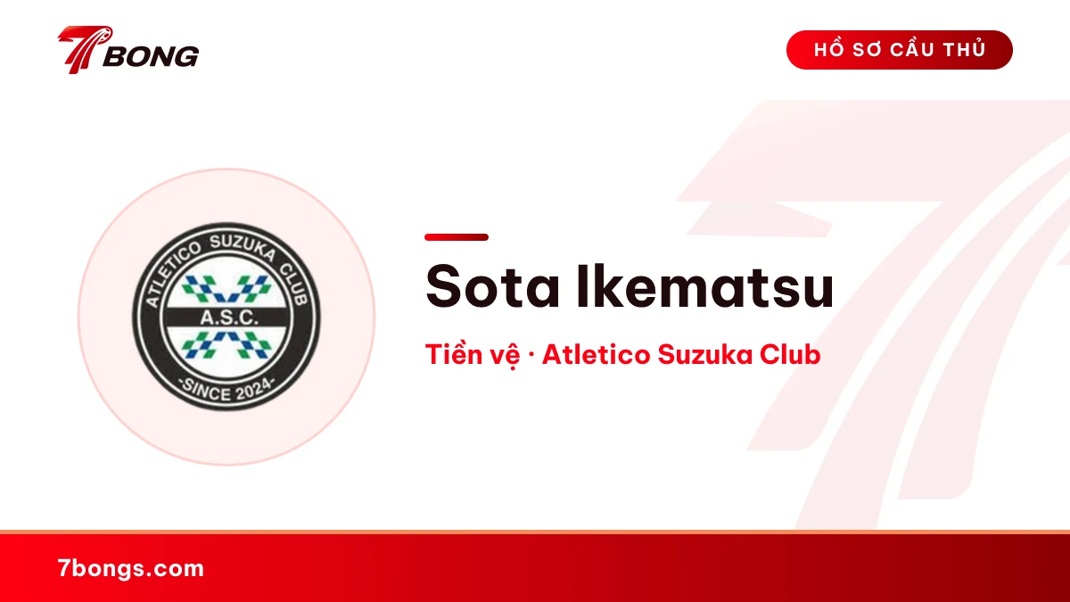 Sota Ikematsu — Atletico Suzuka Club